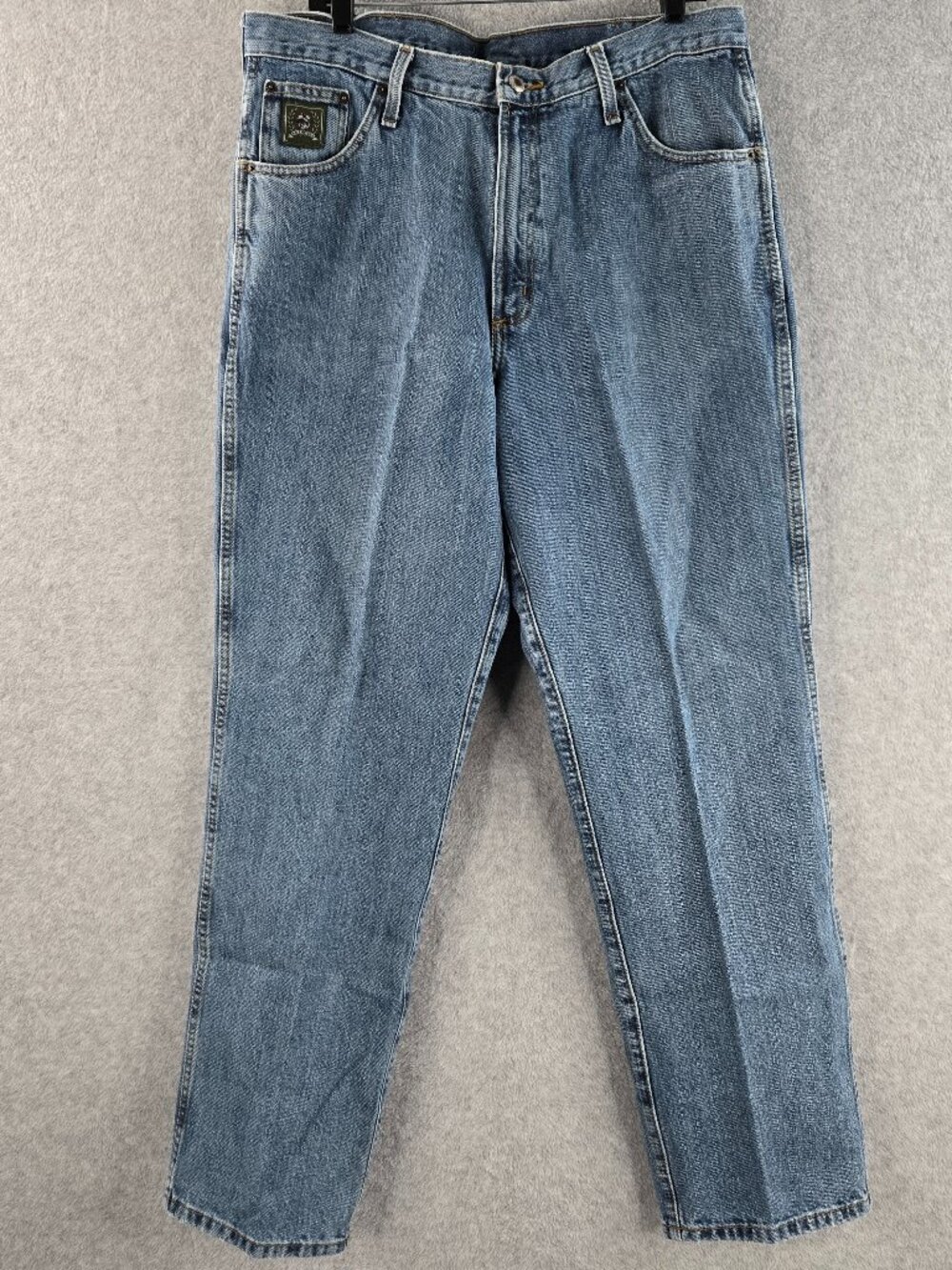 Cinch Jeans Mens 36x32 Relaxed Fit Cowboy Western Rodeo Green Label Straight Leg